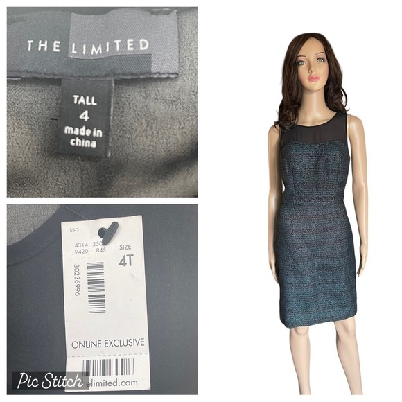 The Limited Dresses & Skirts - New The limited green/black dress size 4